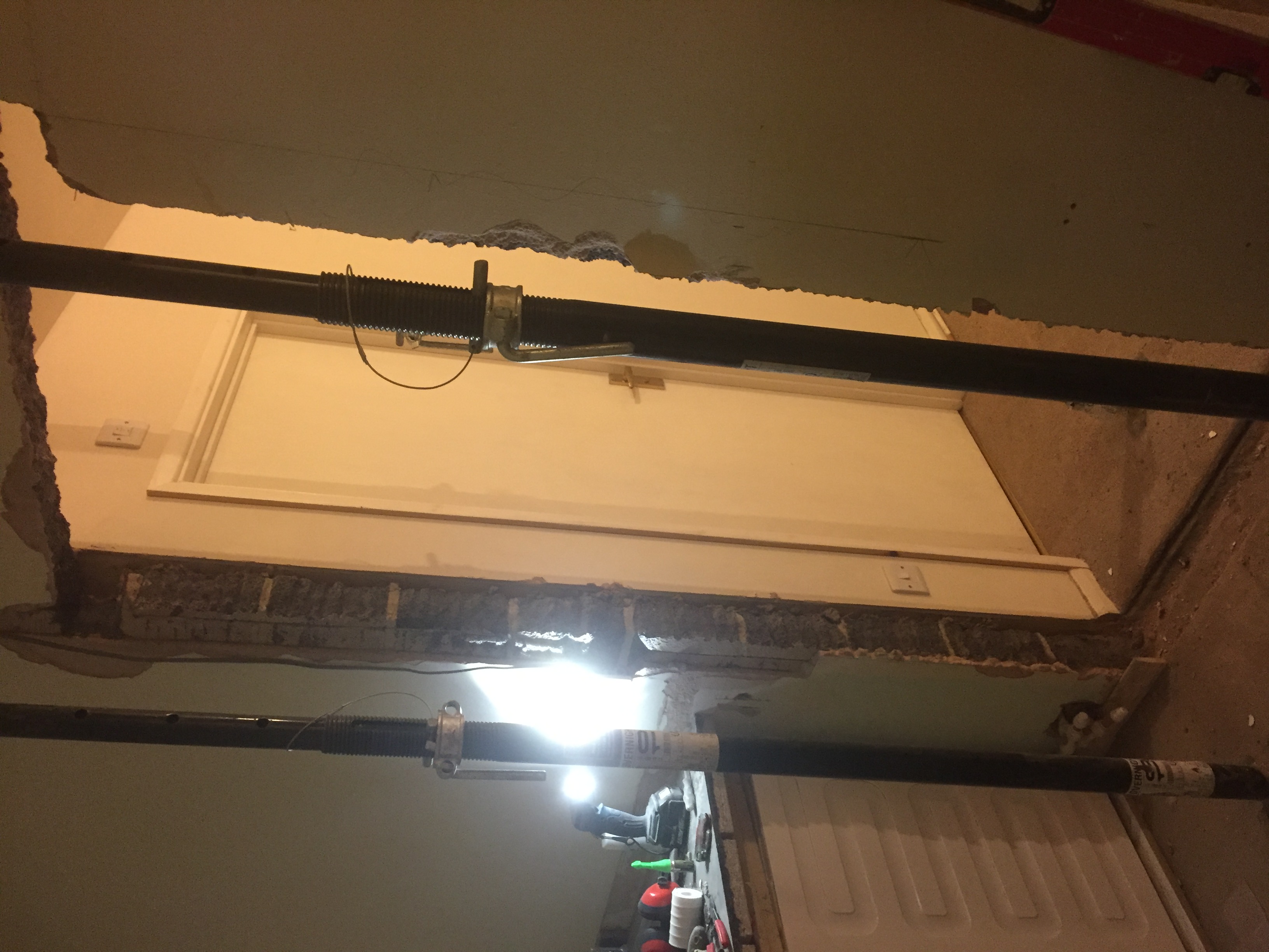 Door way knock through